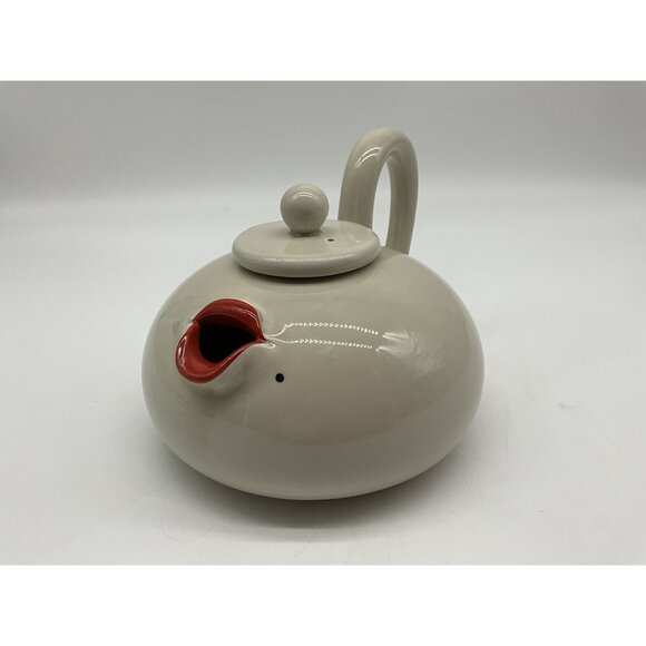 Vintage Fitz & Floyd Marilyn Monroe "Lip Service" Tea Pot 1978 Ceramic Japan - Picture 5 of 16